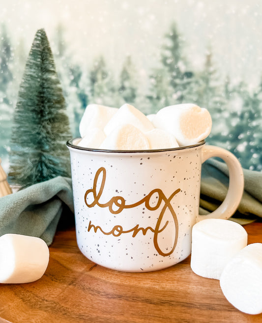 Dog Mom + Dad Campfire Mug