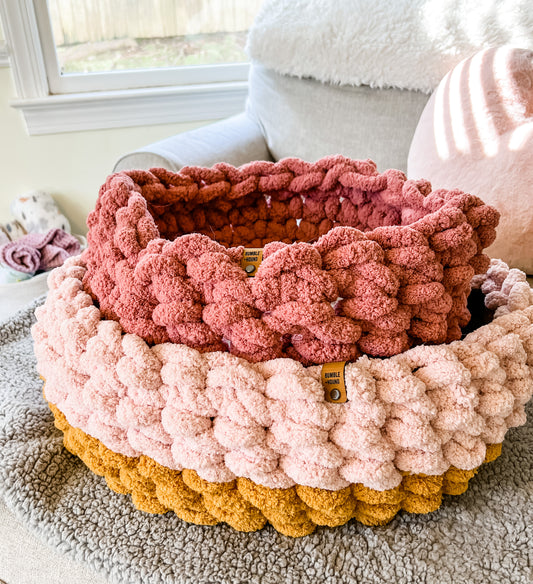 Knit Cuddle Bed